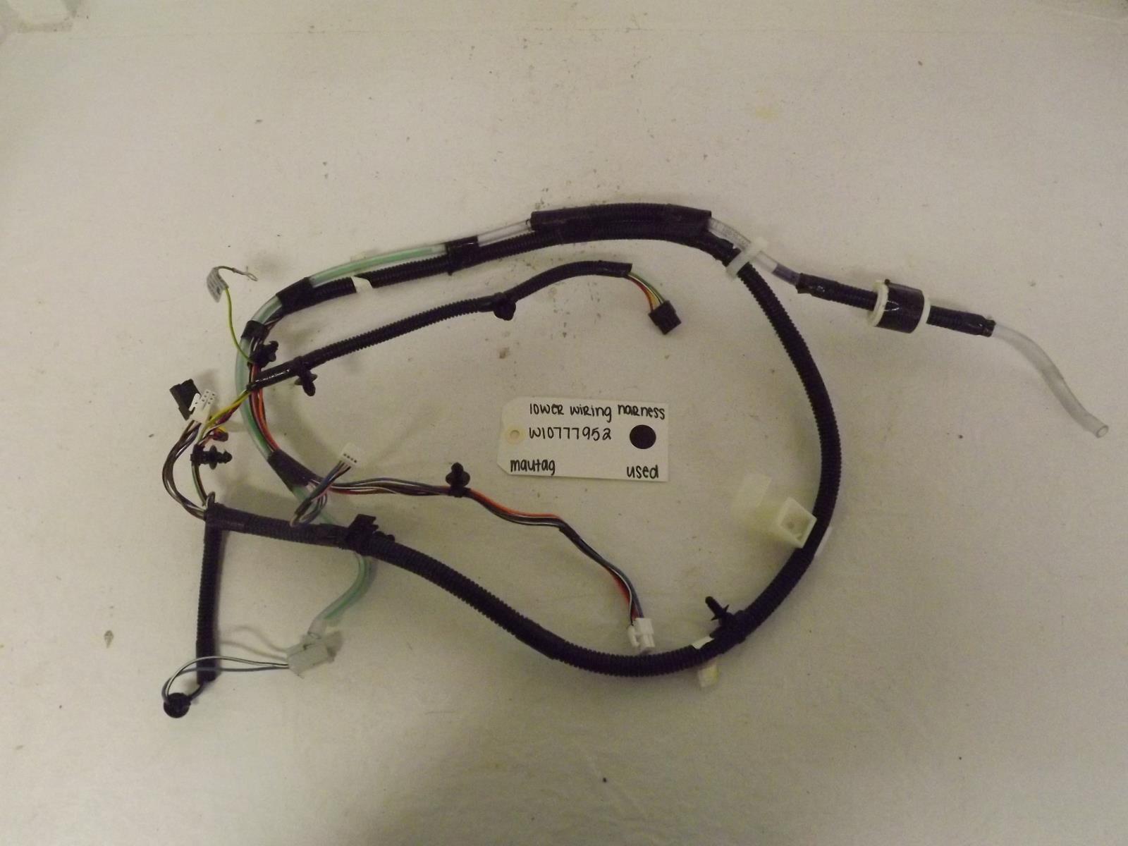 Maytag Washer W10777952 Lower Wiring Harness Used Maytag Washer W10777952 Lower Wiring Harness Used